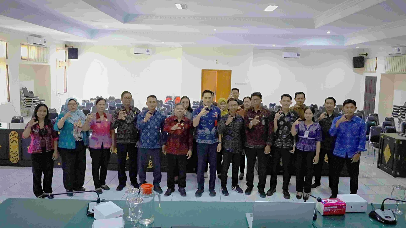 Kelurahan Baler Bale Agung Mengikuti Visitasi Monev Keterbukaan Informasi Publik 2026